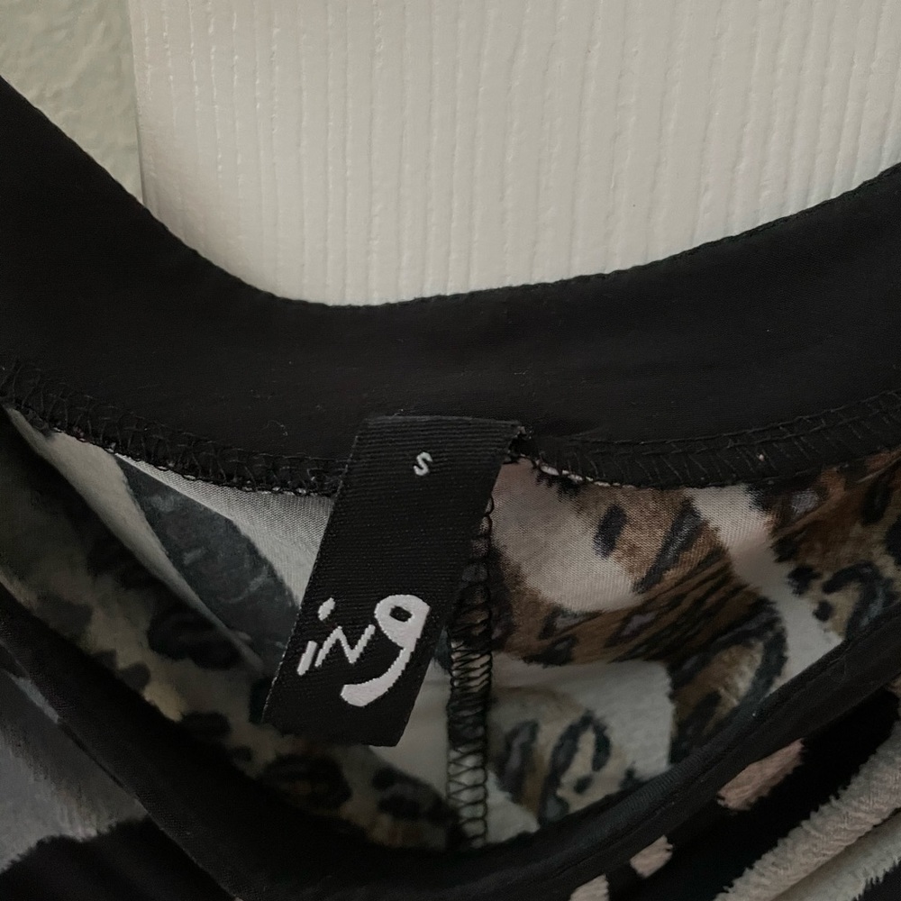 Zebra And Leopard Print Blouse - image 4